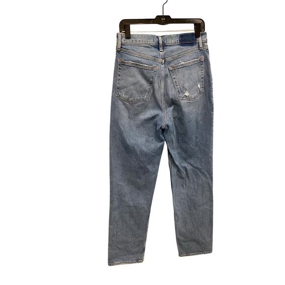 Abercrombie & Fitch Womens The 90s Straight Ultra High Rise 30 10 Medium Wash - Picture 5 of 10